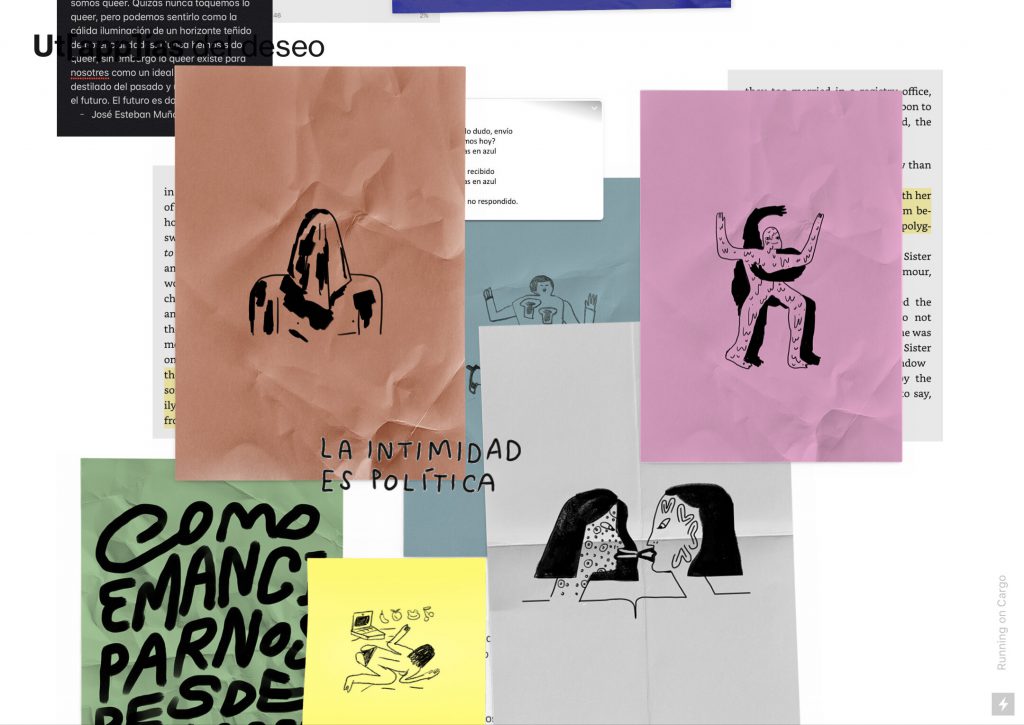 Ut[app]ías del deseo: An artistic project on utopias, desire and dating apps