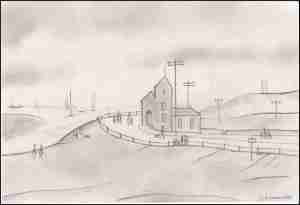 Lake Bend 1955 added borders