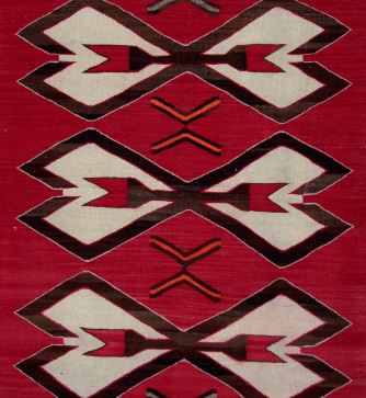 Navajo Rug c 1910 (detail)