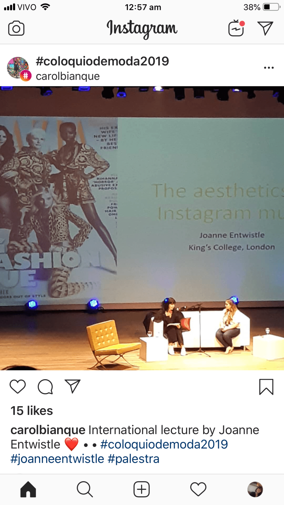 Joanne Entwistle’s Instagram Style Mums in Brazil Culture, Media