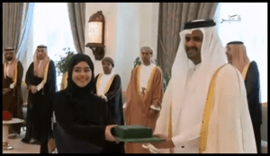 CMCI Student Honoured in Qatar