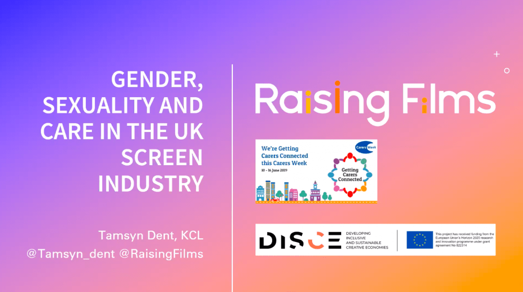 Creative Economy Research Frontiers Seminar Series – Creative Work and Gender: Barriers and Activism