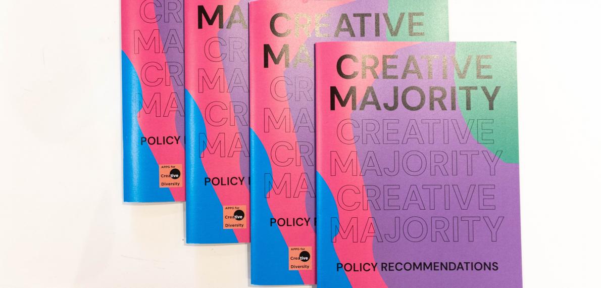 APPG for Creative Diversity new project announced