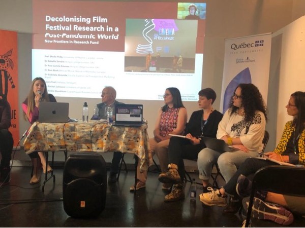 Researchers of The New Frontiers in Research Fund project ‘Decolonizing Film Festival Research in a Post-Pandemic World’ Meet in Canada