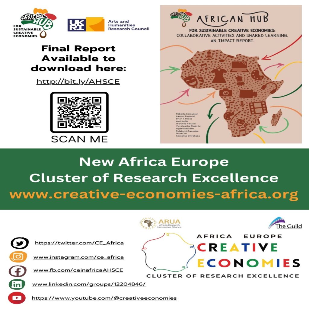 Celebrating AHSCE and the New Africa-Europe Cluster of Research Excellence at M A D House, University of Lagos